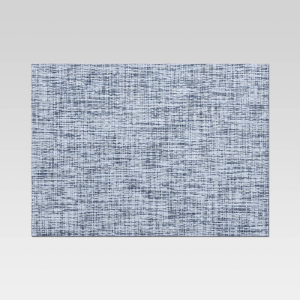 Photos - Tablecloth / Napkin Textilene Denim Placemat Blue - Project 62™