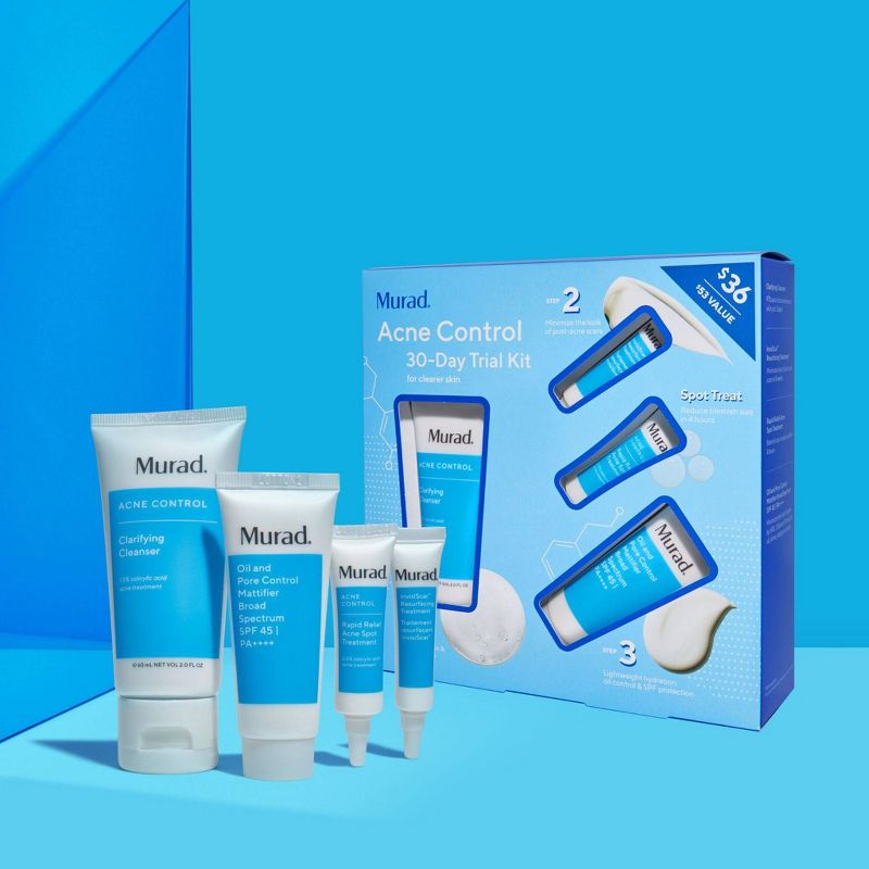 Murad Acne Control Trial Skincare Kit - 4pc - Ulta Beauty, 4 of 8