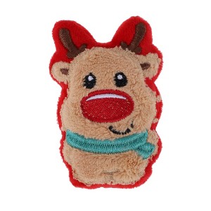 Unique Bargains Christmas Brooches Snowman Plush White 1 Pc - 1 of 4