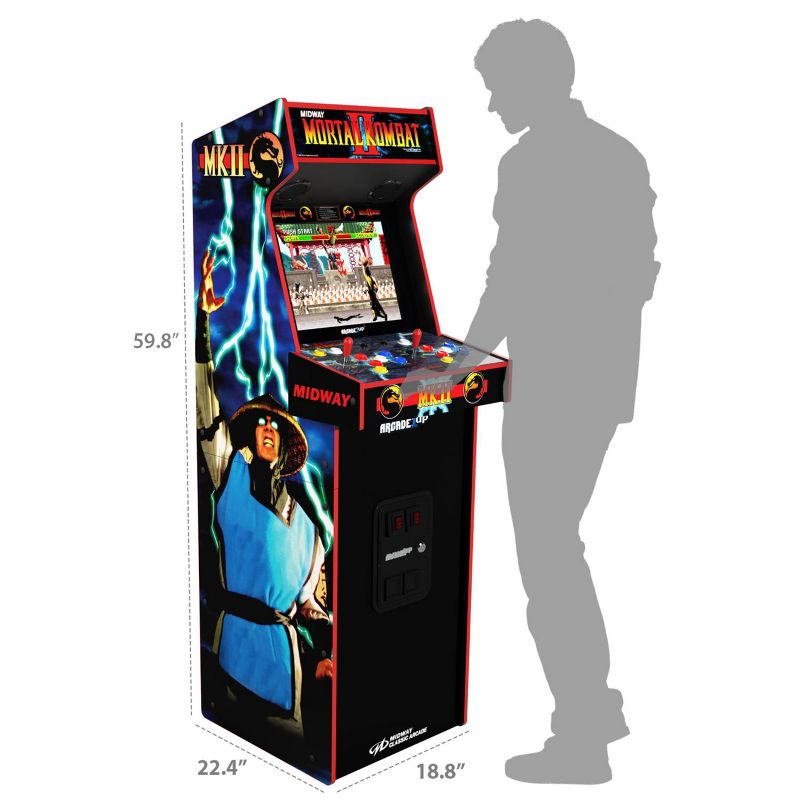 Mortal Kombat II Deluxe Arcade Game, 5 of 10