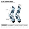 Palm And Mango Tree Women Printed Crew Socks Funny Funky Socks Soft Polyester Novelty Gifts for Artists Men - 2 of 4