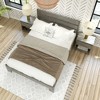 Max & Lily Farmhouse Queen Slat Bed - 4 of 4
