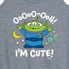 Women's - Disney - Alien Ooh I'm Cute Graphic Racerback Tank - 2 of 4