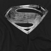 Boys' Short Sleeve Justice League Movie Superman Symbol Black Suit T-Shirt - 3 of 4