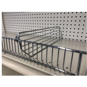 Trion T316.CHROME Wire Bin Divider, Steel, Silver, Chrome, 16" L - 1 of 1