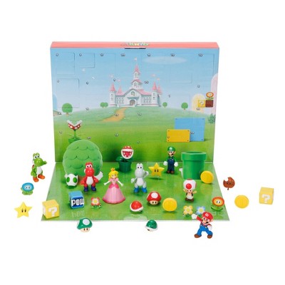 Super Mario Christmas Advent Calendar Countdown 2022 Figure Review 