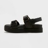 Women's Tanner Platform Double Band Sandals - A New Day™ - 2 of 4