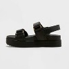 Women's Tanner Platform Double Band Sandals - A New Day™ - image 2 of 4