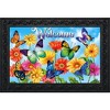 Briarwood Lane Doormat 30x18 Indoor Outdoor Fluttering Butterflies Spring For Spring Doormat - 2 of 4