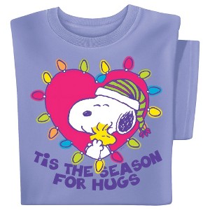 Collections Etc Tis The Season For Hugs T-shirt - 1 of 4