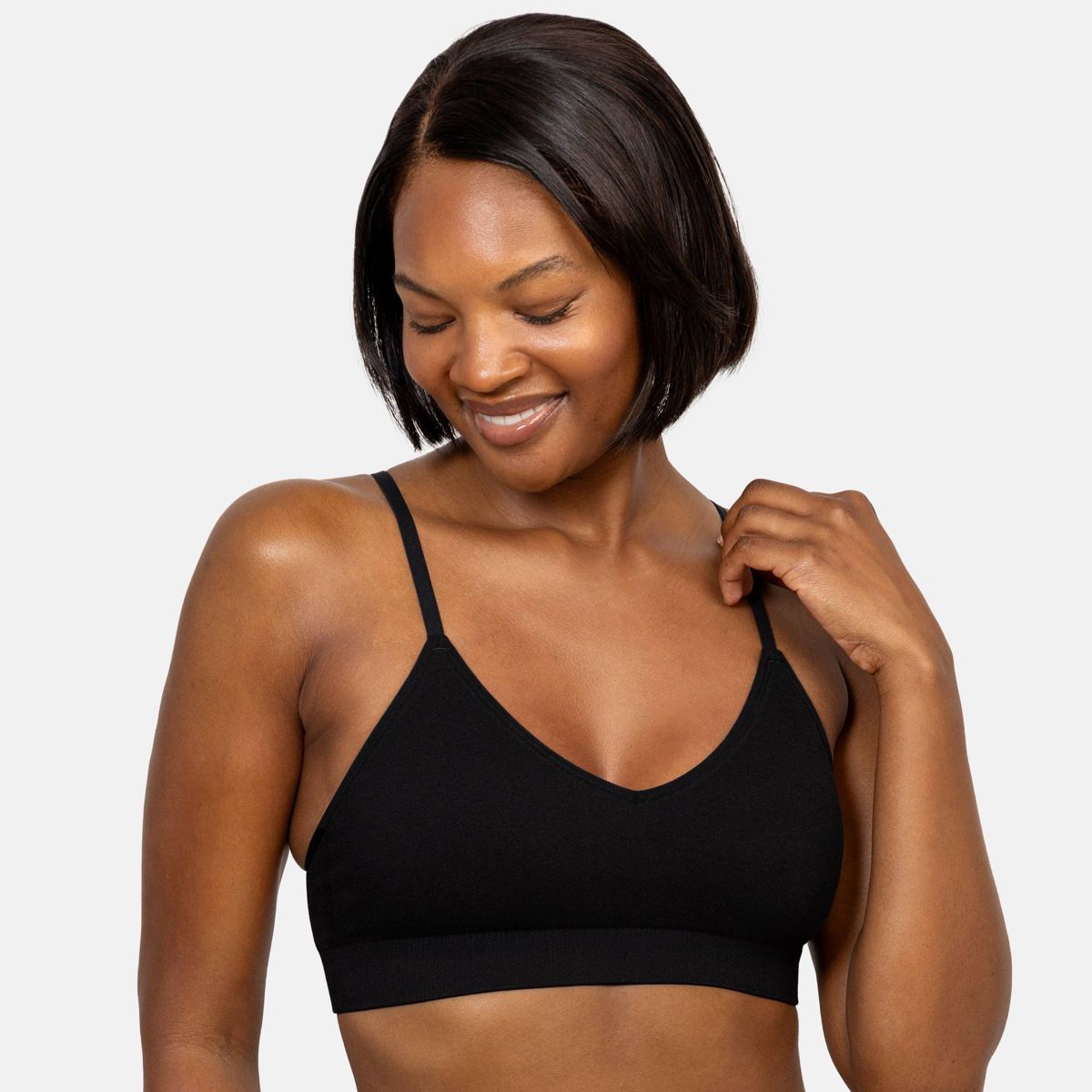 Fruit of the Loom Women's Seamless Plunge Bra - thumbnail 2