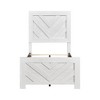Twin Size Wooden Platform Bed with Headboard for Bedroom - 2 of 4