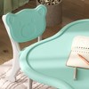 VYNXARIA Kids Table and Chairs Set, 3 Piece Toddler Table and Chair Set for 3-6 Years Old, Light Blue - 2 of 4