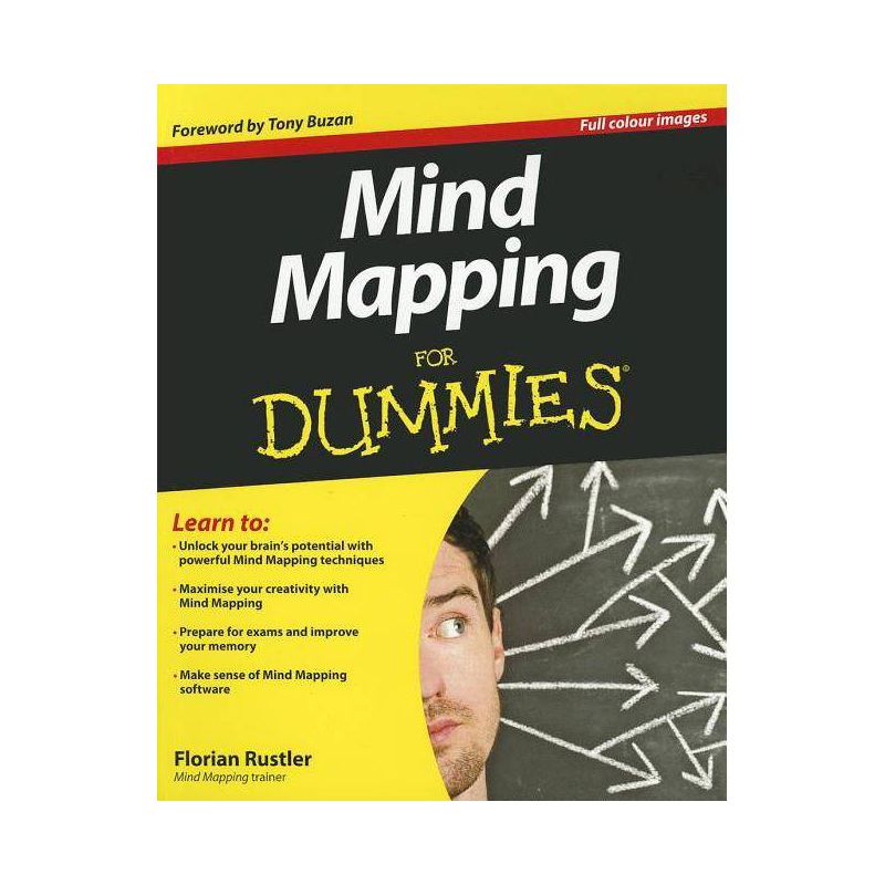 Mind Mapping For Dummies - by  Florian Rustler (Paperback), 1 of 2
