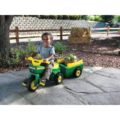 john deere trike and wagon