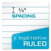 TOPS Docket Ruled Perforated Pads Legal/Wide 5 x 8 White 50 Sheets Dozen 63910 - 3 of 4