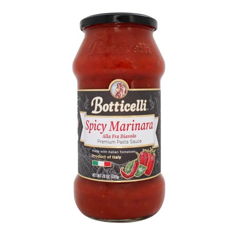 Botticelli Foods Pasta Sauce Spicy Marinara - Case Of 6 - 24 Oz : Target