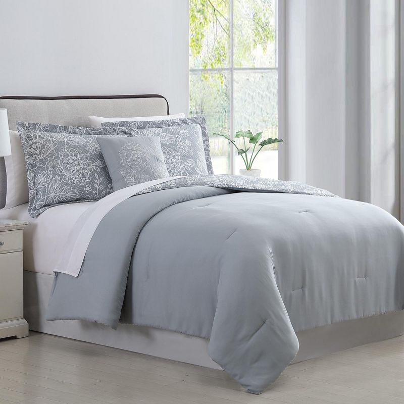 Modern Threads Olivia 8-Piece Bed in a Bag Comforter Set., 4 of 7