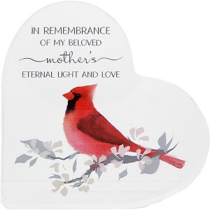 Pavilion Gift Company - Mother - 3.5" Acrylic Heart Plaque - Wall Sign Panels - 1 of 4