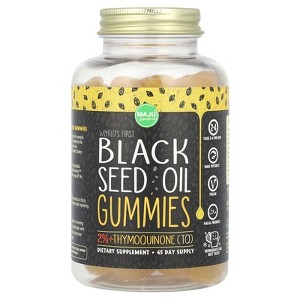 Maju Superfoods World's First Black Seed Oil Gummies, 45 Gummies (250 mg per Gummy) - 1 of 2