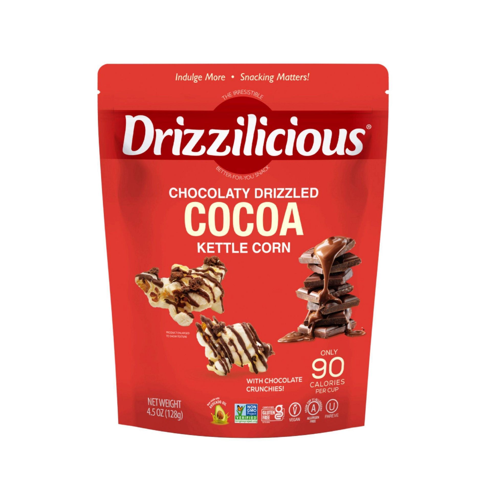 Drizzilicious Popcorn Cocoa Drizzle Bag - 4.5oz