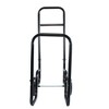 JANSNO Black Steel Wheelbarrow with Wheeled, for Indoor/Outdoor Wood Hauling - 3 of 4