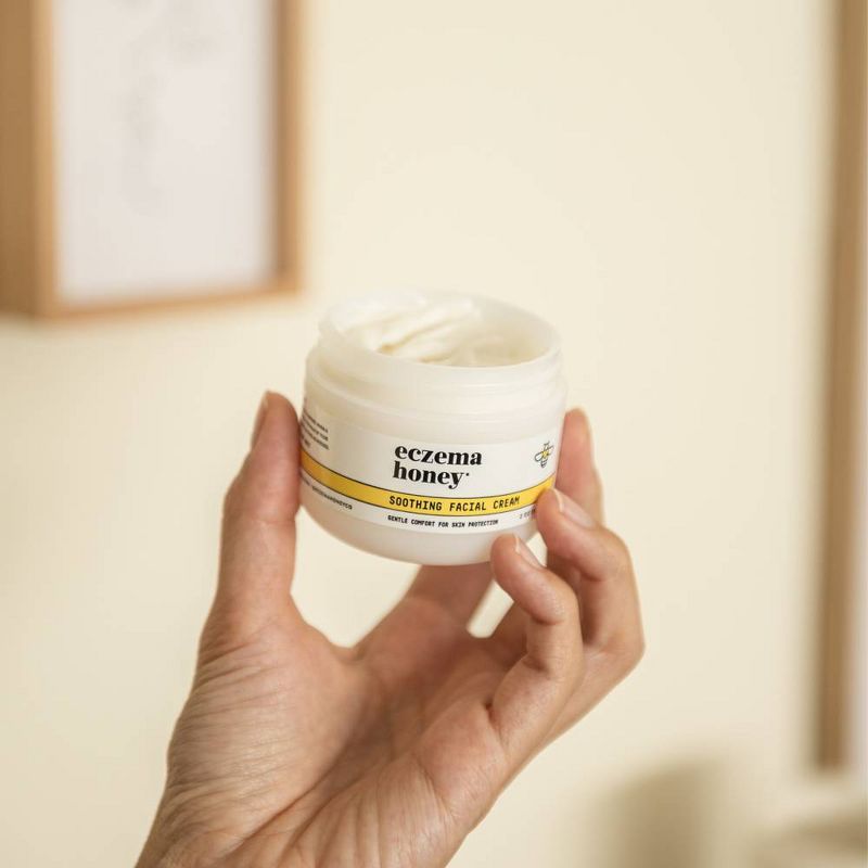 Eczema Honey Soothing Facial Cream - 2oz, 5 of 13