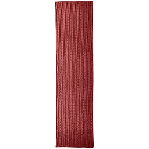 Colonial Mills All-purpose Mudroom Braided Rug, 2'6 X 12' , Brick Red ...