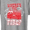 Women's - Disney - Wheres The Fire Short Sleeve Graphic T-Shirt - 2 of 4