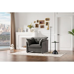 NicBex Modern Accent Chair Oversized Armchair Single Sofa Chair Lounge Chair for Living Room, Reading Room - 1 of 4