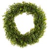 Round Artificial Hedyotis Wreath 15" - Pure Garden - image 2 of 3