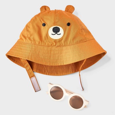 Image of Baby Boys' Hair Bonnet - Cat & Jack™ Brown