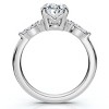 Pompeii3 1 3/4Ct Oval Diamond Nadia Engagement Ring 14k Gold or Platinum Lab Created - 2 of 4