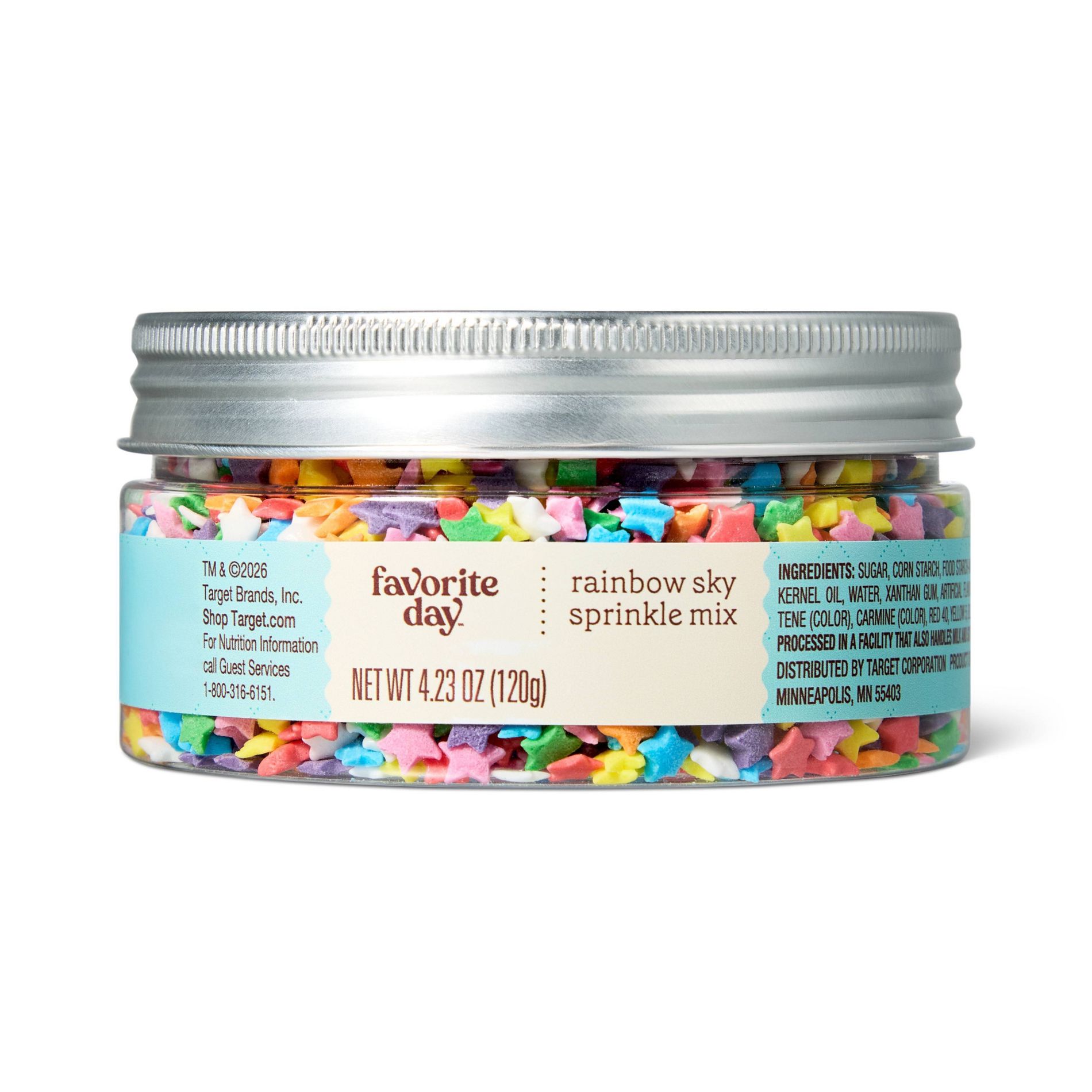 Rainbow Sky Sprinkles - 4.23oz - Favorite Day™