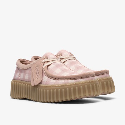 Обувь Clarks Womens Torhill Bee Light Pink Textile Shoes 7.5 Medium — фото 8