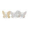 Set of 3 Distressed Butterfly Figures Metal by Foreside Home & Garden - 4 of 4