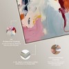 Art Remedy Burgundy over Lavender Retro Abstract Wall Art Framed - 4 of 4