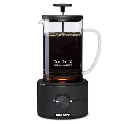 Presto Dorothy Rapid Cold Brew Coffee Maker - Black