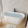 Dexmalle 59" Acrylic Freestanding Bathtub - 3 of 4