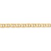 Black Bow Jewelry 7mm 14k Yellow Gold Concave Anchor Chain Bracelet - 2 of 4