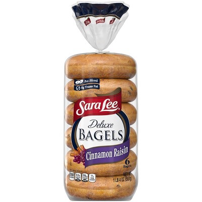 Sara Lee Cinnamon Raisin Bagels - 20oz