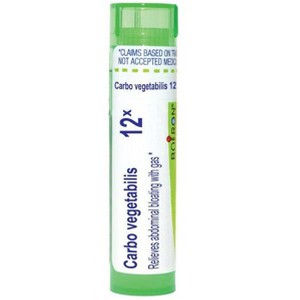 Carbo Vegetabilis 12X by Boiron Homeopathic Single Medicine For Digestive  -  80 Pellet - 1 of 4