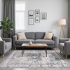 Area Rugs for Living Room - Machine Washable Vintage Rug, Non-Slip Low Pile, Rubber Backing, Washable Carpet for Bedroom, Dining Room, Kitchen - 2 of 4