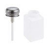 Unique Bargains HDPE Alcohol Cleanser Polish Remover Press Pumping Dispensers White 3 Pcs - 3 of 4