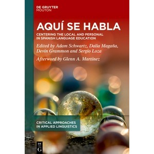Aquí Se Habla - (Critical Approaches in Applied Linguistics [Crital]) by  Adam Schwartz & Dalia Magaña & Devin Grammon & Sergio Loza (Hardcover) - 1 of 1