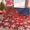 Christmas Area Rug for Living Room Machine Washable Winter Rug - 3 of 4