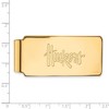 Black Bow Jewelry 14k Yellow Gold Plated Sterling Silver Nebraska Cornhuskers NCAA Money Clip - 2 of 3