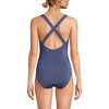 Lands' End Women's Chlorine Resistant Scoop Neck X-Back High Leg Soft Cup Tugless Sporty One Piece Swimsuit - 2 of 4