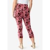 Roaman's Women's Plus Size Essential Stretch Capri Legging - 3 of 4