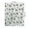 Christmas Flannel Blanket Throw, Christmas Trees Reindeer Snow Soft Fuzzy Plush Cozy Fleece Blankets - 3 of 4